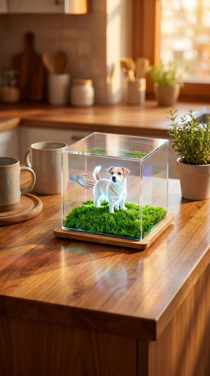 PupMem — 3D Memorial Crystal for Your Best Friend