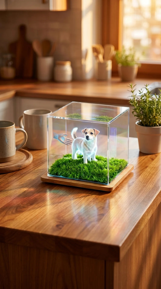 PupMem — 3D Memorial Crystal for Your Best Friend